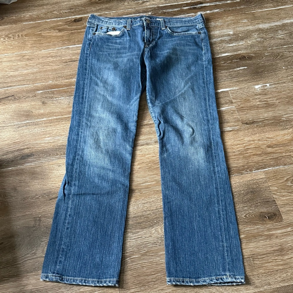 Vintage J Crew Classic Blue Jeans‎ Women’s Size 10 Stretch Y2K Dark Wash